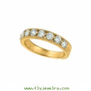 Diamond stack ring