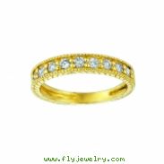 Diamond stack ring