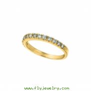 Diamond stackable ring