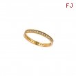 Diamond stackable ring