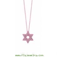 Diamond star necklace