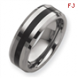 Dura Tungsten Enameled 8mm Polished Band ring