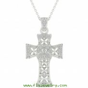 Elegant Cross Pendant