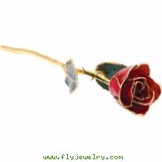 LACQ. RED ROSE LACQUER RED ROSE W/GOLD TRIM