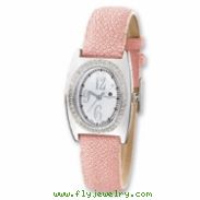Ladies Charles Hubert Pink Stingray 0.75ct. Diamond 29x32mm Watch