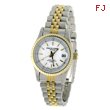Ladies' Charles Hubert Premium Collection Gold-Plated Off-White Dial Watch