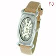 Ladies' Charles Hubert Premium Collection White Dial & Pink Band Diamond Watch