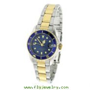 Ladies' Charles Hubert Two-Tone Classic Blue Dial Watch