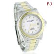 Men's Charles Hubert Gold-Plated Off-White Dial Watch