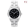 Men's Mountroyal Round Black Dial Stainless Steel Classic Water Resistant Watch