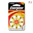 One pk of 8 cells Type 13 Energizer Hearing Aid Batteries