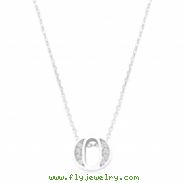 Pave Initial O Pendant