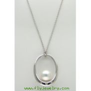 Pearl Diamond Necklace