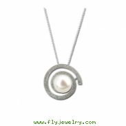 Pearl Diamond Necklace