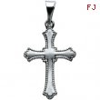 Platinum Cross Pendant