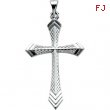 Platinum Cross Pendant