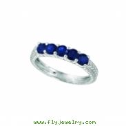 Sapphire 5 stones ring