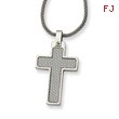 Stainless Steel Cross Pendant Necklace