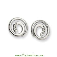 Stainless Steel CZ Earrings