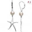 Sterling Silver - Freshwater Cultured Pearl Earrings