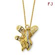 Sterling Silver & Gold-plated Angel Of Motherhood 18