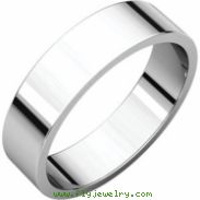 Sterling Silver 05.00 mm Flat Band