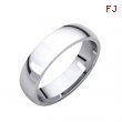 Sterling Silver 05.00 mm Light Comfort Fit Band