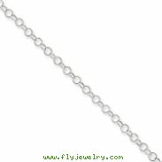 Sterling Silver 0.5mm Fancy Chain