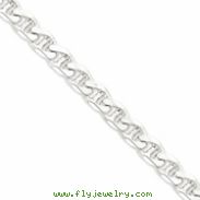 Sterling Silver 10.5mm Anchor Chain bracelet
