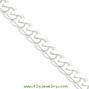 Sterling Silver 15mm Curb Chain anklet