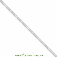 Sterling Silver 1.5mm Figaro Chain