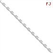 Sterling Silver 1.65mm Fancy Link Pendant Chain