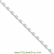 Sterling Silver 1.65mm Fancy Link Pendant Chain