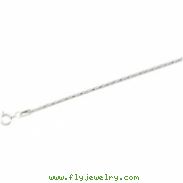 Sterling Silver 18 INCH Diamond Cut Snake Chain