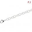 Sterling Silver 18 INCH Ring Chain