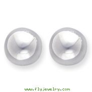 Sterling Silver 18mm Half Ball Earrings