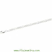 Sterling Silver 20 INCH Figaro Chain W/ Lobster Clasp