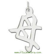 Sterling Silver "Mother" Kanji Chinese Symbol Charm