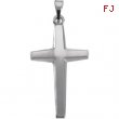 Sterling Silver 23X14.00 MM Polished CROSS PENDANT