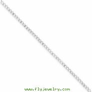 Sterling Silver 2.55mm Wide Curb Chain