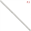 Sterling Silver 2.5mm Spiga Chain