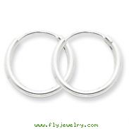 Sterling Silver 2mm Hoop Earrings