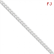 Sterling Silver 3.65mm Wide Curb Chain