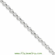 Sterling Silver 3mm Rolo Chain