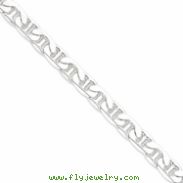 Sterling Silver 9.5mm Anchor Chain