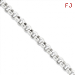 Sterling Silver 9.5mm Rolo Chain
