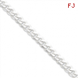 Sterling Silver 9mm Curb Chain anklet