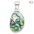 Sterling Silver Abalone Pendant