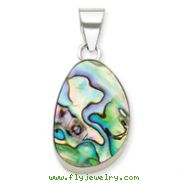 Sterling Silver Abalone Pendant