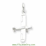 Sterling Silver Airplane Charm